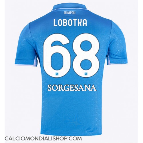 Maglie da calcio SSC Napoli Stanislav Lobotka #68 Prima Maglia 2024-25 Manica Corta